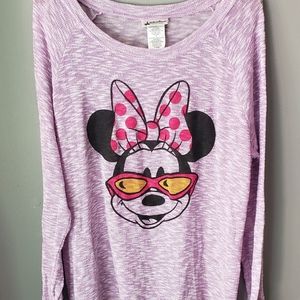 Minnie Mouse Long Sleeve Top Plus Size